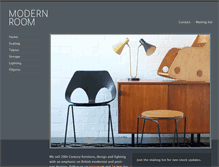 Tablet Screenshot of modernroom.co.uk